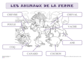 Les animaux de la ferme