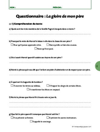 Les arts du langage (10) / La gloire de mon père