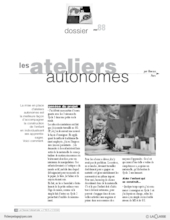 Les ateliers autonomes (GS)