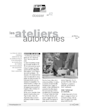 Les ateliers autonomes (MS)