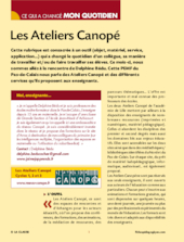 Les ateliers Canopé