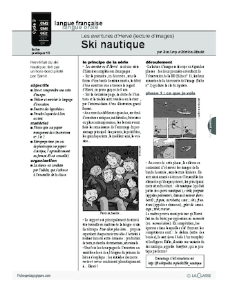 Les aventures d'Hervé (13) : Ski nautique