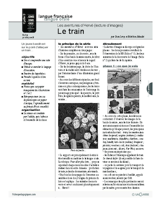 Les aventures d'Hervé (9) : le train