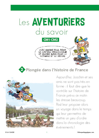 Les AVENTURIERS du savoir : Plongée dans l'histoire de France