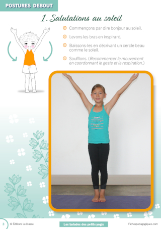 Les balades des petits yogis - Balade au jardin