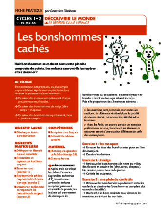 Les bonshommes cachés