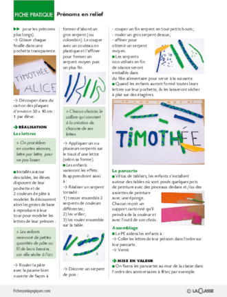 Les bricolages du trimestre (1)