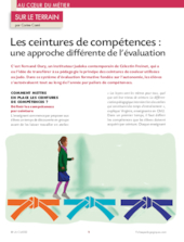 Les ceintures de compétences:  une approche différente de l'évaluation