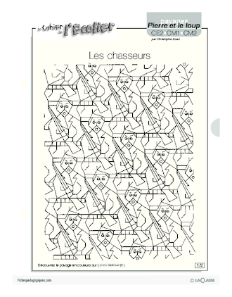 Les chasseurs / Pavages Pierre et le Loup