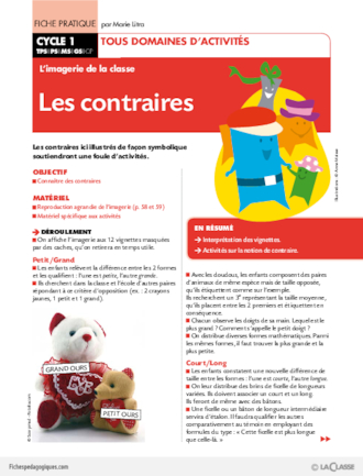 Les contraires / Imagerie