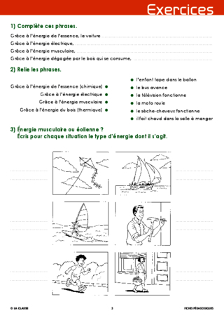 Les énergies (1) Qu'est-ce que l'énergie ?