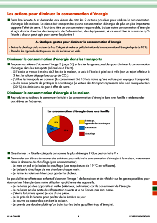 Les énergies (11) Economisons l'énergie !