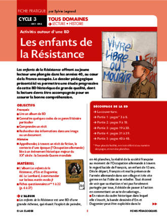 Les enfants de la résistance