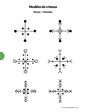 Flocons de neige au drawing gum 