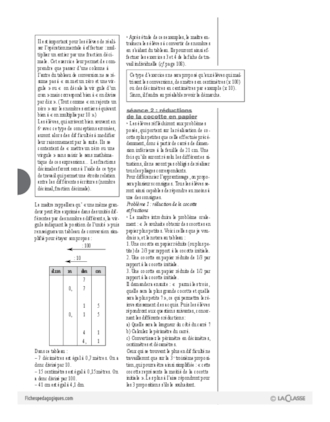 Les fractions (5) / nombres décimaux, fractions et mesures