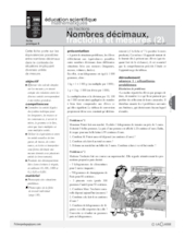 Les fractions (6) / nombres décimaux, fractions et mesures (2)