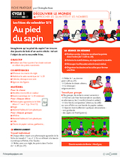 Les frises du calendrier (2) / Au pied du sapin