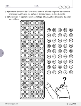 Les gâteaux porte-bonheur 4/7. Jeux mathématiques