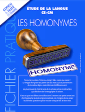 Les homonymes