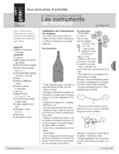 Les instruments de musique