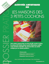 Les maisons des 3 petits cochons