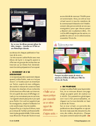 Les murs virtuels de Padlet