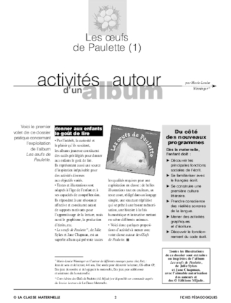 Les oeufs de Paulette (1)