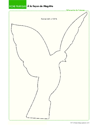 Les oiseaux dans l'art 6/6 : A la façon de Magritte