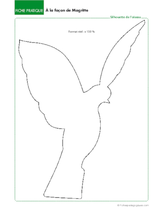Les oiseaux dans l'art 6/6. A la façon de Magritte