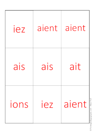 Les paires de la conjugaison (CM1/CM2/SEGPA)