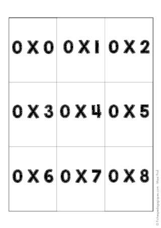 Les paires de tables (CM1/CM2/SEGPA)