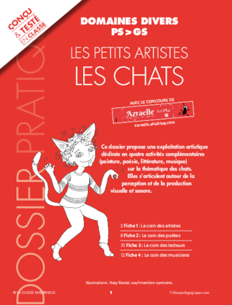 Les petits artistes : Les chats