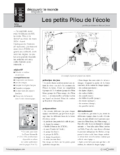 Les petits Pilou de l'école