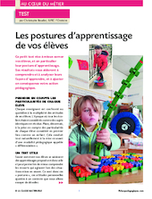 Les postures d'apprentissage de vos élèves