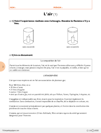 Les quatre éléments (3) / L'air