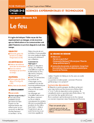 Les quatre éléments (4) / Le feu