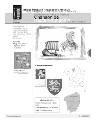 Les régions de France en chansons / Chanson de Haute-Normandie (Cycle 2)