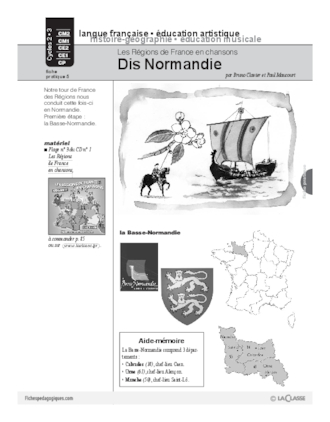 Les régions de France en chansons / Dis Normandie (Cycle 2)
