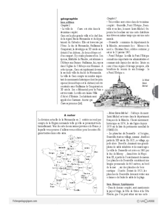 Les régions de France en chansons / Dis Normandie (Cycle 2)