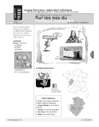 Les régions de France en chansons / Le Poitou-Charentes (Cycle 2)