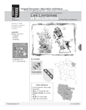 Les régions de France en chansons / Les Lorraines et les Lorrains (Cycle 3)