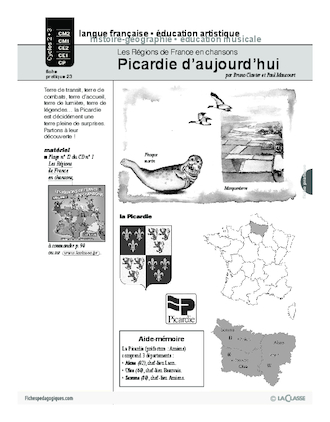 Les régions de France en chansons / Picardie (Cycle 2)