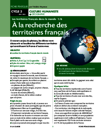 Les territoires français dans le monde