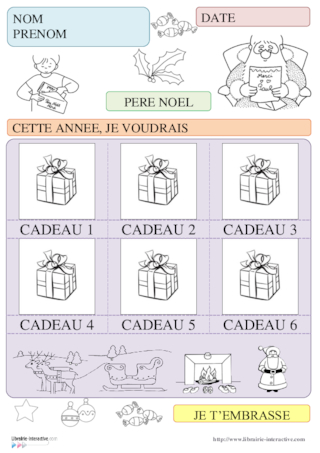 L'alphabet du père Noël, livre éducatif pour les tout-petits