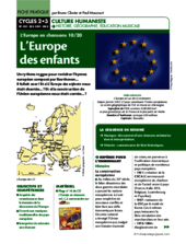 L'Europe en chansons (10) / L'Europe des enfants