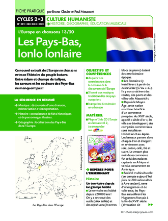 L'Europe en chansons (13) / Les Pays-Bas