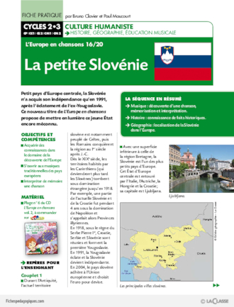 L'Europe en chansons (16) / La Slovénie