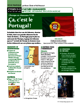 L'Europe en chansons (7) / Le Portugal