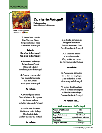 L'Europe en chansons (7) / Le Portugal