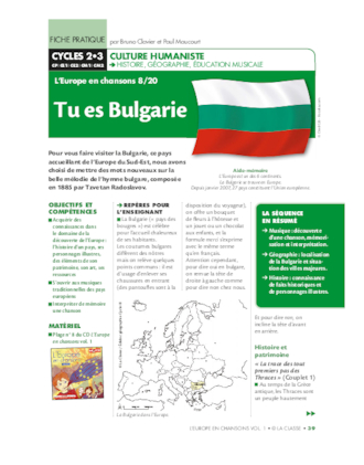 L'Europe en chansons (8) / La Bulgarie